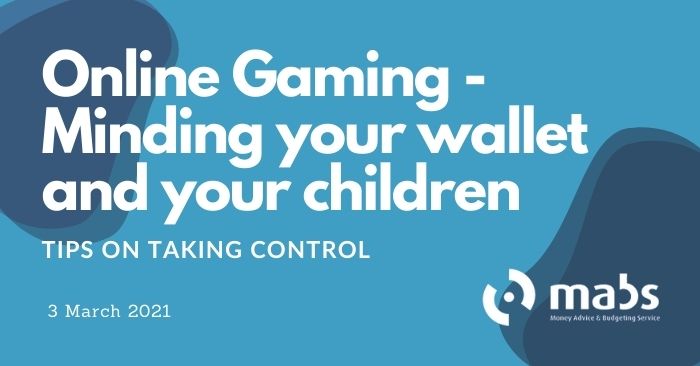 banner for post for online gaming minding your wallet and your children