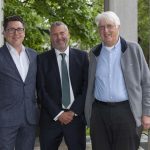 From Left: Daithi Downey Dublin Regional Housing Executive, Dr. Stuart Stamp Independent Social Researcher and Research Associate and Liam Edwards, a founding member of MABS
