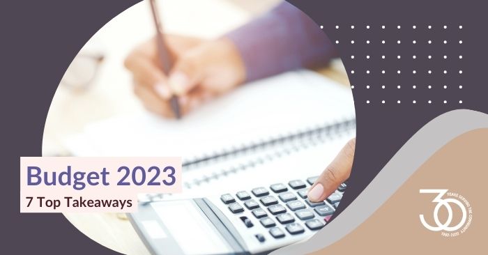 banner for post on budget2023